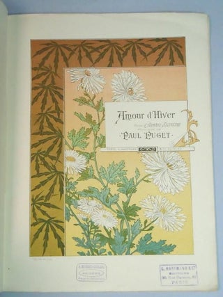Item #11111319 Amour d'Hiver. Paul Puget