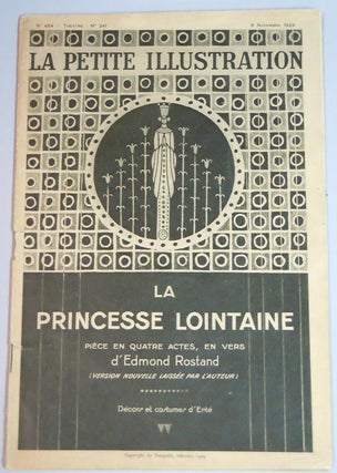 Item #11111329 La Princesse Lointaine. Edmond Rostand