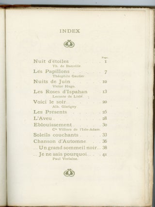 Poesies mises en musique par George Fle