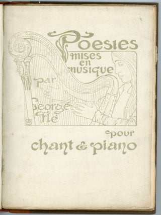 Poesies mises en musique par George Fle