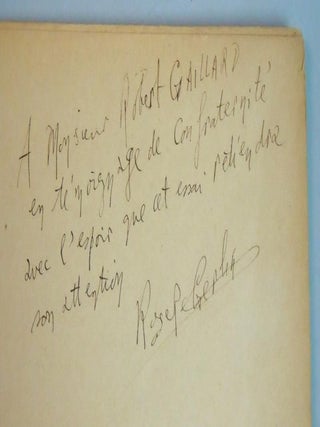 Item #11111331 XXXVI Effusions Epistolaires. Roger Gerlin