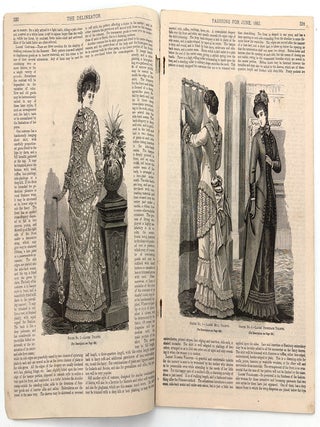 Item #1111299 The Delineator Vol. XIX, No. 6 -- Women's Fashion for June 1882