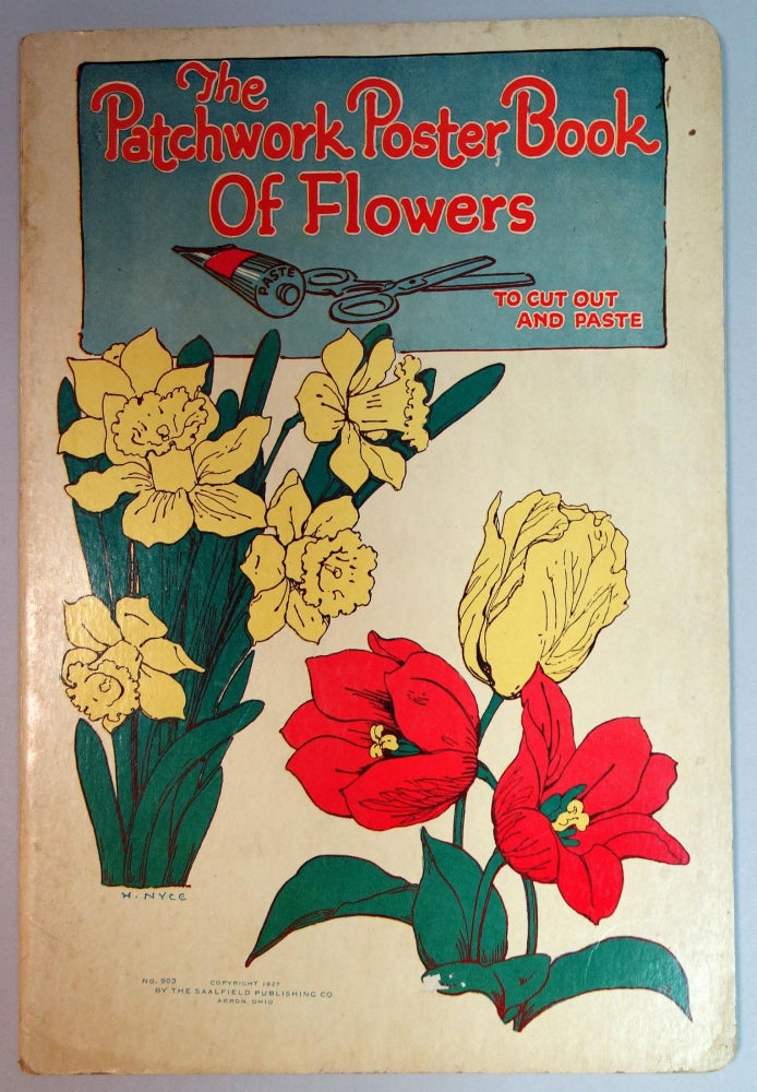 Item #11366 The Patchwork Poster Book of Flowers. Helene Nyce.