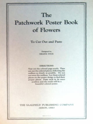 The Patchwork Poster Book of Flowers