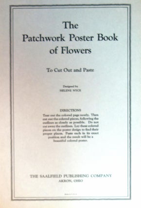 The Patchwork Poster Book of Flowers