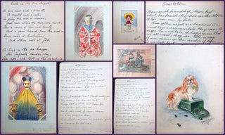Item #1240114 Autograph Album and Sketch Book created by Employees of the Ministry of Munitions,...