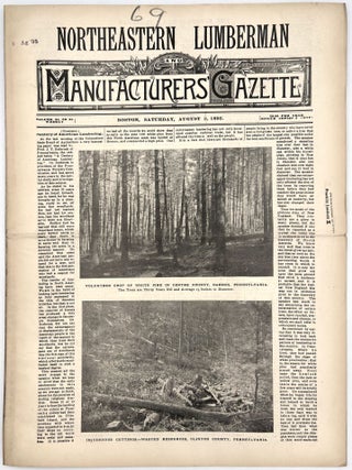 567 Issues of Manufacturers' Gazette and Northeastern Lumberman, a Near-Complete Run