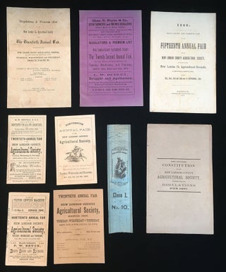 Item #20000231 A small collection of materials form the New London County Agricultural Society