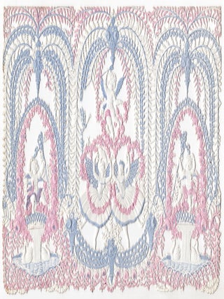 Item #20000253 Elaborate Weeping Willow and Ballerina Lace Paper