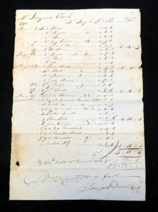 A Collection of Ephemera Relating to the Clark Family of Amity, CT