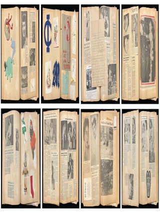 Item #20000603 Scrapbook of Polio Survivor Carolyn Ann Wheat Latimer (1934-2004) compiled while...