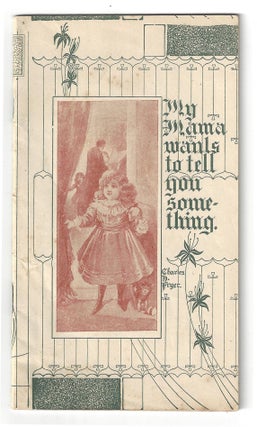 Item #20001223 "My Mama wants to tell you something" - Booklet Advertising Patent Medicine for Women