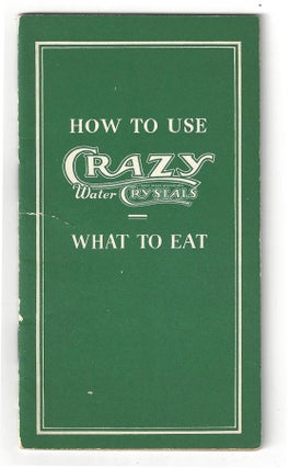 Item #20001333 How to Use Crazy Water Crystals: What to Eat