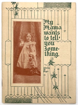 Item #20001999 "My Mama wants to tell you something" - Booklet Advertising Patent Medicine for Women