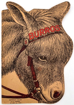 Item #20016209 Burros - Diecut Shape Book