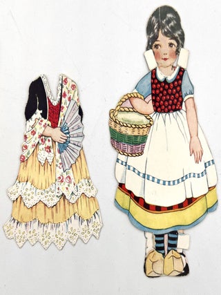 Paper Doll Valentine Greeting Card
