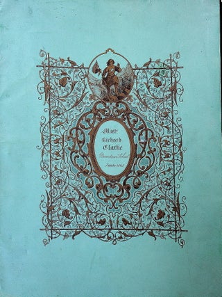 Artistic Penmanship - Master Richard Clarke - Burnham School -Poetry with Illuminated Letters