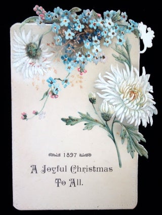 Item #20116100 1897, A Joyful Christmas to All Menu for the Hotel Colson