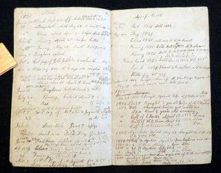 A Collection of Three Farming Ledgers belong to Lewis Wetherbee of Ashby, MA