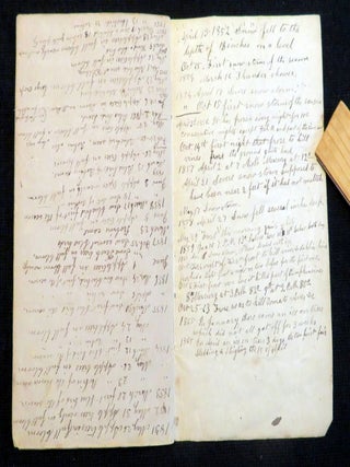 A Collection of Three Farming Ledgers belong to Lewis Wetherbee of Ashby, MA