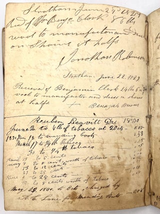 Account Book of Benjamin Clark
