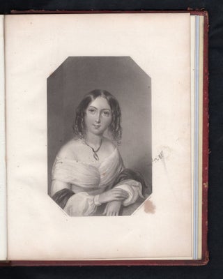The Friendship's Tablet, No. 6, A Friendship Album Belonging to Hattie, circa 1853-1855