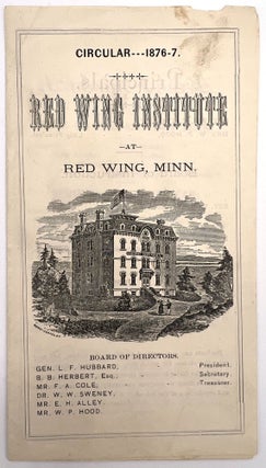 Red Wing Institute Circular