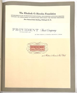 Five (5) Letterhead Salesman Sample Books 1890s-1957