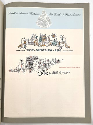 Five (5) Letterhead Salesman Sample Books 1890s-1957