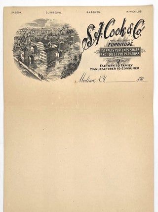 Five (5) Letterhead Salesman Sample Books 1890s-1957