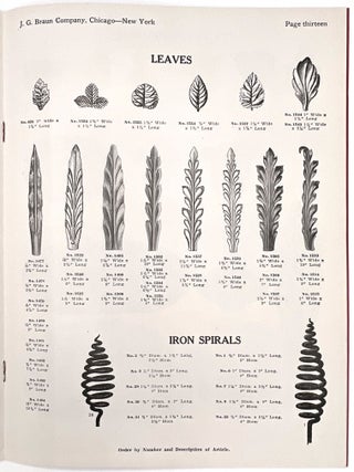 Stamped Steel Ornaments