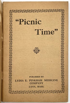 "Picnic Time" -- Advertising Women's Medicines to American Housewives