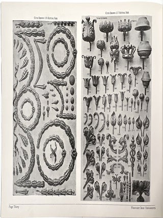 Wrought Iron Ornaments - Elaborate Filigreed Detail