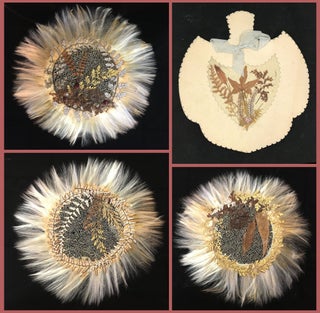Item #20203552 Victorian Album - Dried Flora on silk Mesh