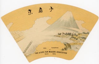 Fan Shaped Souvenir from The Kyoto Fan Makers Association, Golden Gate International Exposition