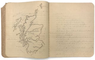 Four (4) Manuscript Composition Notebooks of Myrtle Fulton, Age 16