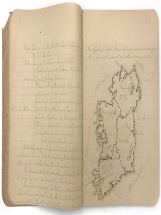 Four (4) Manuscript Composition Notebooks of Myrtle Fulton, Age 16