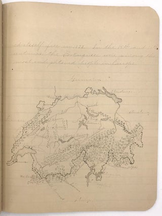 Four (4) Manuscript Composition Notebooks of Myrtle Fulton, Age 16