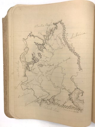 Four (4) Manuscript Composition Notebooks of Myrtle Fulton, Age 16