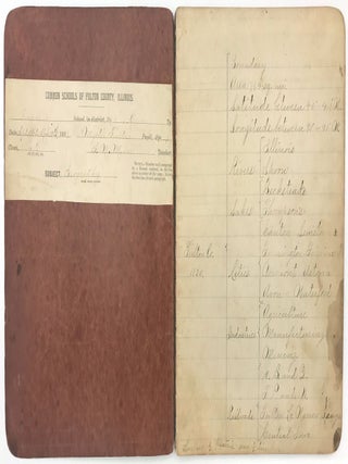 Four (4) Manuscript Composition Notebooks of Myrtle Fulton, Age 16