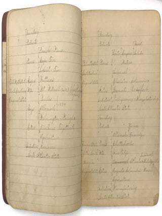 Four (4) Manuscript Composition Notebooks of Myrtle Fulton, Age 16