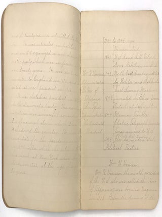 Four (4) Manuscript Composition Notebooks of Myrtle Fulton, Age 16