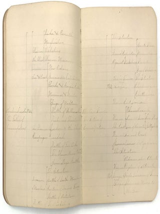 Four (4) Manuscript Composition Notebooks of Myrtle Fulton, Age 16