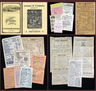 Price Lists - A collection Spanning 100 Years Examining the Availability, Distribution, Price and Pricing Consideration of Food & Other Commodities