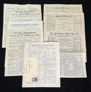 Price Lists - A collection Spanning 100 Years Examining the Availability, Distribution, Price and Pricing Consideration of Food & Other Commodities