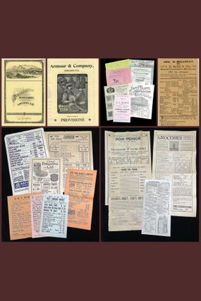 Price Lists - A collection Spanning 100 Years Examining the Availability, Distribution, Price and Pricing Consideration of Food & Other Commodities