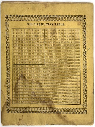 1840s Register of Student Attendance -- Skilled Penmanship, Creative Data Organization