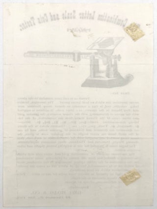 The Combination Letter Scale and Coin Tester