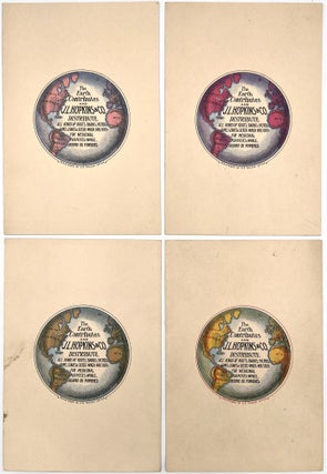 Item #21000329 Chromolithograph Proofs with color and saturation options