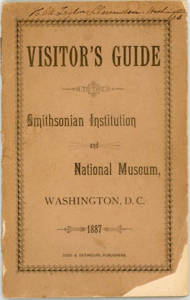 Item #21000333 Visitor's Guide to the Smithsonian Institution and National Museum, Washington DC....